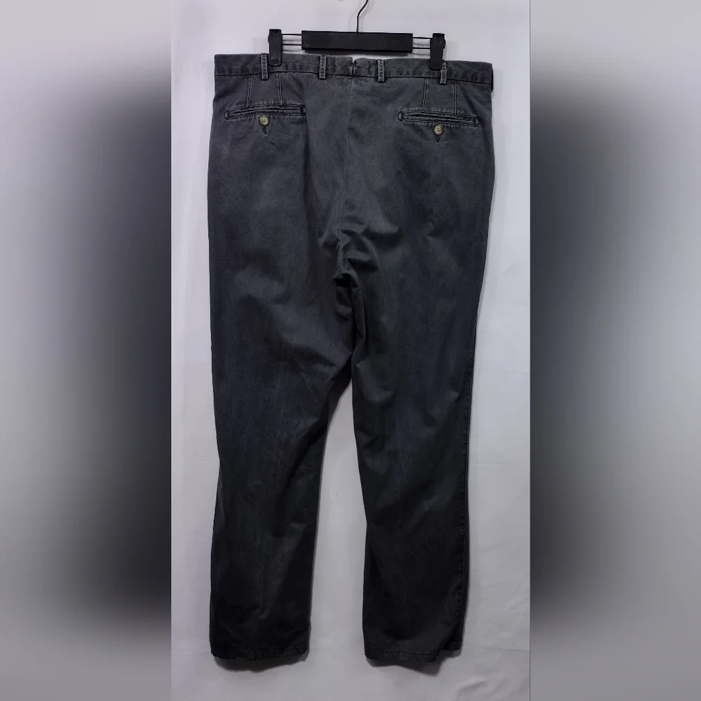 Vintage Peter Millar Pima Cotton Pants Mens 36 Gray Casual Comfy Retro 90s Y2K - Picture 5 of 7